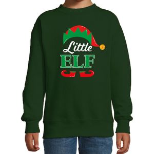 Little elf Kerstsweater - groen - kinderen - Kersttruien / Kerst outfit