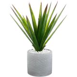 Atmosphera Aloe Vera kunstplant in keramische pot 47 cm - Nepplanten