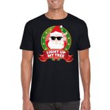 Foute Kerst t-shirt stoned Kerstman voor heren - Kerst shirts
