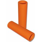 10x stuks rollen Serpentines oranje 4 meter - Formaat: 14 x 4 cm - Oranje feestartikelen/versieringen