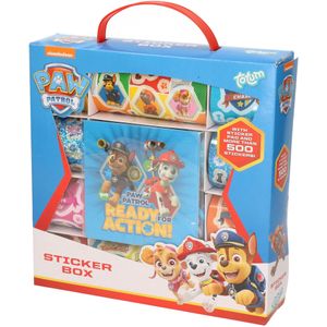 Paw Patrol sticker box