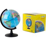 Spaarpot voor kinderen - Globe/Wereldbol/De aarde - Op standaard - Dia 14 cm