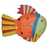 Funny Fashion - Verjaardag Pinata Vis van 60 cm set met stok en masker