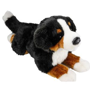 Carl Dick Knuffeldier Berner Sennen hond - zachte pluche stof - premium kwaliteit knuffels - 30 cm - honden