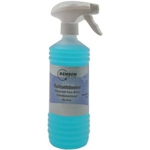 Ruiten/ autoruit ontdooier flacon 1 liter  - Autoruit antivries spray