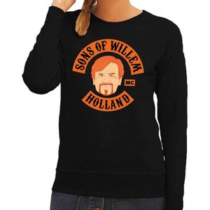 Sons of Willem sweater / trui zwart dames - Koningsdag kleding