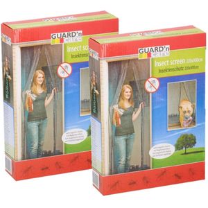 3x Stuks Magnetische Insectenhor 220 X 100 cm - Tegen Insecten Artikelen - Horren