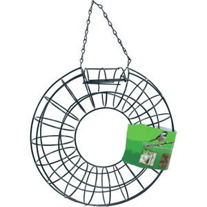 Boon Voedersilo - voor vetbollen - metaal - groen - 25 cm - Vogelvoederhuisje