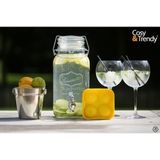 Cosy&Trendy Sapdispenser met kraan - glas - 3,75L