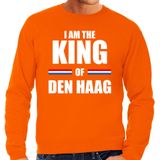Koningsdag sweater I am the King of Den haag - heren - Kingsday Den haag outfit / kleding / trui