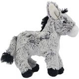 Pia soft Toys Knuffeldier Ezel - zachte pluche stof - premium kwaliteit knuffels - grijs - 16 cm - Ezels