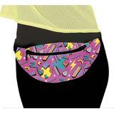 Foute 80s/90s party verkleed set compleet - dames - neon - jaren 80/90 verkleed accessoires