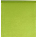 Santex Tafelkleed op rol - 2x - non woven polyester - groen - 120 cm x 10 m