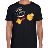 Bellatio Decorations Vrijgezellenfeest T-shirt voor heren - vrijgezellen team - zwart - Sjaak