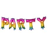 Partydeco - 7 jaar feestartikelen pakket slingers/ballonnen/letters