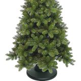 Kerstboomstandaard kunststof groen voor een kerstboom tot 210 cm - Kerstboomstandaarden - Kerstboomvoet