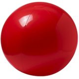 6x stuks opblaasbare strandballen extra groot plastic rood 40 cm - Strand buiten zwembad speelgoed