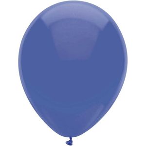 20x Donkerblauwe ballonnen 30 cm - Feestdecoratie - Feestballonnen