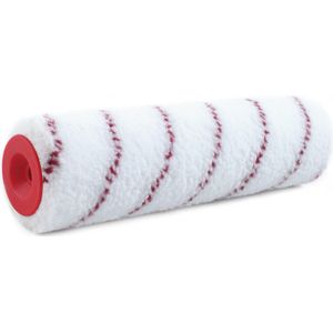 Muur vacht anti-spat verfroller polyester geweven pluisvrij 7,2 x 25 cm - Verfspullen - Schildersbenodigheden