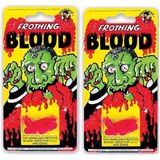 24x stuks horror kunstbloed capsules voor in de mond - Nepbloed - Halloween verkleedaccessoires