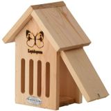 Vurenhouten vlinderhotel 23 cm - Hotel/huisje voor insecten - Huis/hotel voor vlinders