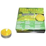 Set van 36x Citronella Waxine Lichtjes - Geurkaarsen Citrus Geur