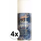 Busje Spuitsneeuw - sneeuwspray -  4 stuks - 150 ml