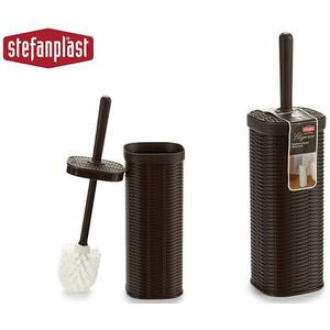 Stefanplast Elegance Toiletborstel & Houder - Bruin