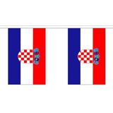 Feestartikelen Kroatie versiering pakket - Kroatie landen thema decoratie - Kroatische vlag