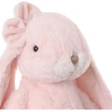 Bukowski pluche konijn knuffeldier - lichtroze - staand - 40 cm - Luxe kwaliteit knuffels