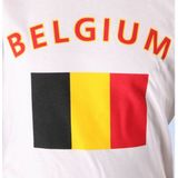 Wit kinder t-shirt Belgie