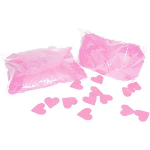 1x Hartjes papier confetti  250 gram - Feestdecoratie- tafeldecoratie-valentijn/trouwdecoratie/ babyshower