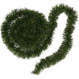 4x Kerstslingers dennenslinger groen 270 cm - Guirlande folie lametta - Groene kerstboom versieringen