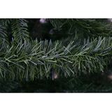 4x Kerstslingers dennenslinger groen 270 cm - Guirlande folie lametta - Groene kerstboom versieringen