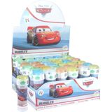 3x Disney Cars bellenblaas flesjes met spelletje 60 ml voor kinderen - Uitdeelspeelgoed - Grabbelton speelgoed