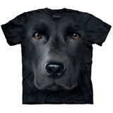 Kinder honden T-shirt zwarte Labrador