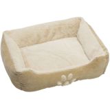 Beige katten/poezen mand/kussen 60 cm