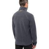 Kariban Fleece vest - donkergrijs - rits - warme winter sweater - trui - heren - polyester