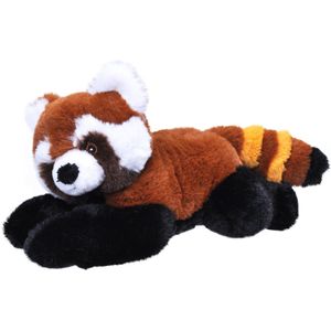 Pluche knuffel dieren Eco-kins rode panda beer van 24 cm. Wildlife speelgoed knuffelbeesten - Cadeau voor kind/jongens/meisjes