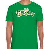 St. Patricks day t-shirt groen voor heren - Its your lucky day - Ierse feest kleding / outfit / kostuum