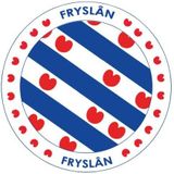 Friesland versiering onderzetters/bierviltjes - 50 stuks - Friesland thema feestartikelen