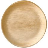 25x Duurzame en biologisch afbreekbare borden palmblad 25 cm - Milieuvriendelijk/ecologisch - Wegwerp bordjes