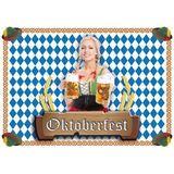 Papieren placemats Oktoberfest 40x stuks