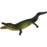 Levensechte rubber dieren speelfiguren krokodil van 30 cm