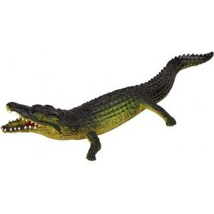 Levensechte rubber dieren speelfiguren krokodil van 30 cm