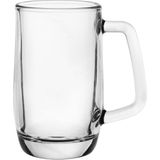 Glasmark Bierglazen - Bierpullen - transparant glas - 6x stuks - 300 ml - Oktoberfest