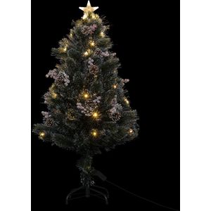 Feeric lights and christmas kunst kerstboom -120 cm - met deco en licht
