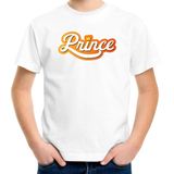 Prince Koningsdag t-shirt - wit - kinderen -  Koningsdag shirt / kleding / outfit