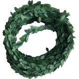 6x Mini buxus guirlande slinger 500 x 1 cm kunststof - Home Deco - Hobby materiaal