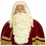 Luxe Sinterklaas pruik en baard